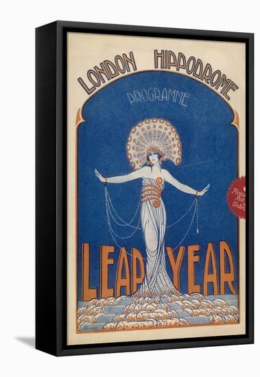 George Robey is the Principal Performer in the Leap Year Show at the London Hippodrome-null-Framed Stretched Canvas