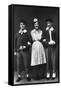 George Robey, Violet Loraine and Alfred Lester, Music Hall Entertainers, Early 20th Century-Wrather & Buys-Framed Stretched Canvas