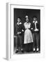 George Robey, Violet Loraine and Alfred Lester, Music Hall Entertainers, Early 20th Century-Wrather & Buys-Framed Photographic Print