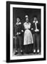 George Robey, Violet Loraine and Alfred Lester, Music Hall Entertainers, Early 20th Century-Wrather & Buys-Framed Photographic Print