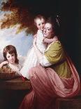 Emma, Lady Hamilton-George Romney-Giclee Print