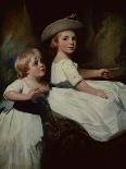 Group Portrait of Dorothy Stables and Her Daughters-George Romney-Giclee Print