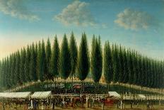 Salem Common on Training Day, 1808-George Ropes-Mounted Giclee Print