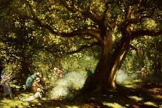 The Big Oak, Raheen, Co. Galway-George Russell-Giclee Print