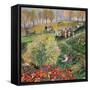 George's Allotment-Lisa Graa Jensen-Framed Stretched Canvas