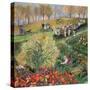 George's Allotment-Lisa Graa Jensen-Stretched Canvas