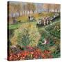 George's Allotment-Lisa Graa Jensen-Stretched Canvas