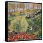 George's Allotment-Lisa Graa Jensen-Framed Stretched Canvas