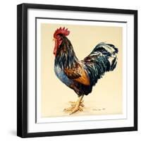 George's Cockerel, 2007-Alison Cooper-Framed Giclee Print