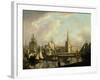 George's Dock Basin, Liverpool, 1797-John Thomas Serres-Framed Giclee Print