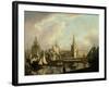 George's Dock Basin, Liverpool, 1797-John Thomas Serres-Framed Giclee Print