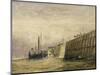 George's Dock, Liverpool, C.1830-David Cox-Mounted Giclee Print