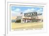 George's Gas Station, Cardiff by the Sea, California-null-Framed Premium Giclee Print