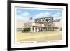George's Gas Station, Cardiff by the Sea, California-null-Framed Premium Giclee Print