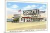 George's Gas Station, Cardiff by the Sea, California-null-Mounted Premium Giclee Print