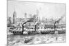 George's Landing Stage, Pier Head, Liverpool, C.1855-null-Mounted Giclee Print