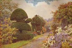 A Formal Garden in Rome-George Samuel Elgood-Giclee Print