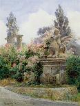 'Upper Terrace, Villa Imperiale, Genoa', 1900-George Samuel Elgood-Stretched Canvas