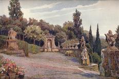 'An Italian Garden', c1903-George Samuel Elgood-Giclee Print