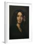 George Sand, 1839-Auguste Charpentier-Framed Giclee Print