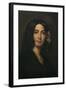 George Sand, 1839-Auguste Charpentier-Framed Giclee Print