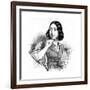 George Sand, 1923-Louis Leopold Boilly-Framed Giclee Print