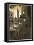 George Sand and de Musset-Auguste Rouquet-Framed Stretched Canvas