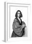 George Sand (Baroness Dudevan), 19th Century French Novelist and Feminist-Calamatta-Framed Giclee Print