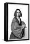 George Sand (Baroness Dudevan), 19th Century French Novelist and Feminist-Calamatta-Framed Stretched Canvas