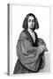 George Sand (Baroness Dudevan), 19th Century French Novelist and Feminist-Calamatta-Stretched Canvas