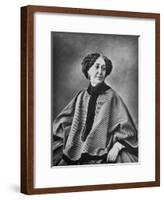 George Sand, French Author, 1864-Felix Nadar-Framed Giclee Print