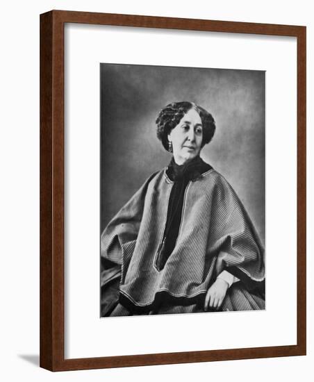 George Sand, French Author, 1864-Felix Nadar-Framed Giclee Print