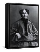 George Sand, French Author and Feminist-Science Source-Framed Stretched Canvas