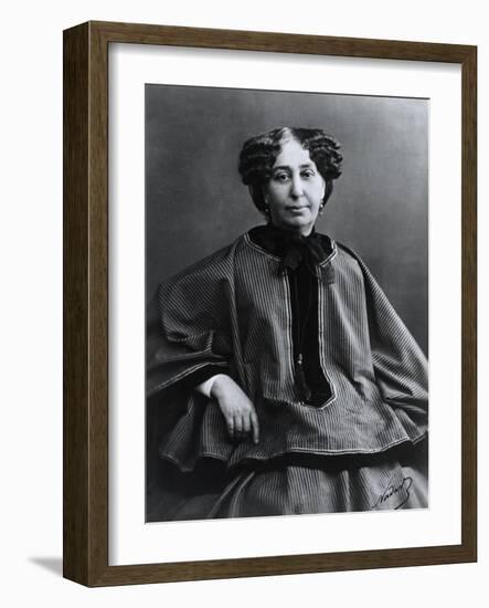 George Sand, French Author and Feminist-Science Source-Framed Giclee Print