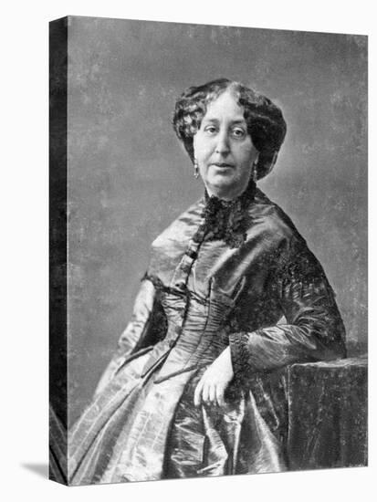 George Sand, French Novelist and Early Feminist, C1845-1876-null-Stretched Canvas