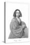 George Sand, French Romantic Novelist, Mid 19th Century-null-Stretched Canvas