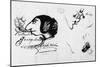 George Sand Smoking-George Sand-Mounted Giclee Print