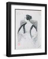 George Sand-Alfred de Musset-Framed Giclee Print