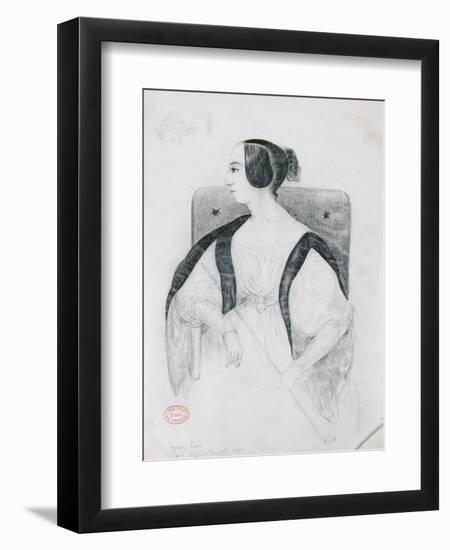 George Sand-Alfred de Musset-Framed Giclee Print