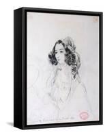 George Sand-Alfred de Musset-Framed Stretched Canvas