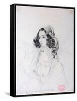 George Sand-Alfred de Musset-Framed Stretched Canvas