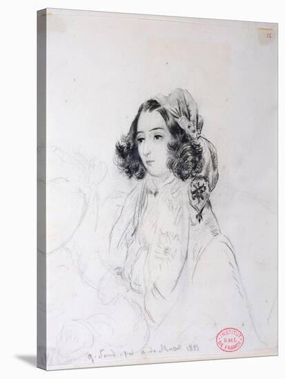 George Sand-Alfred de Musset-Stretched Canvas