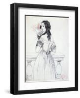 George Sand-Alfred de Musset-Framed Giclee Print