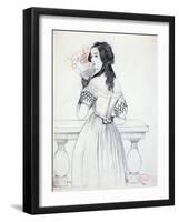 George Sand-Alfred de Musset-Framed Giclee Print