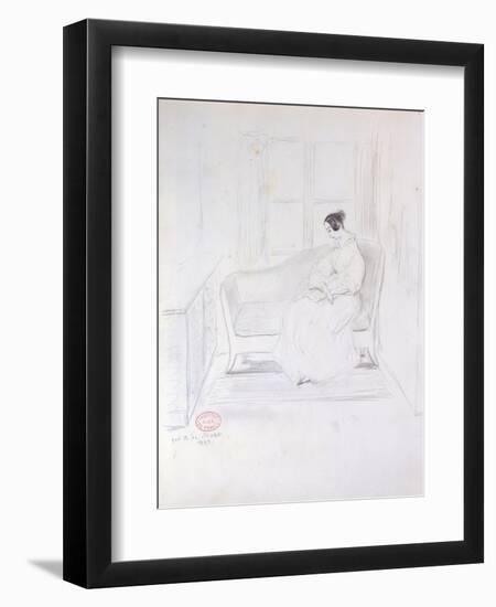 George Sand-Alfred de Musset-Framed Giclee Print