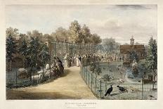 Samuel Taylor Coleridge's Study in Highgate, Haringey, London, C1835-George Scharf-Giclee Print
