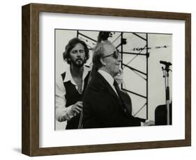 George Shearing and Brian Torff on Stage at the Capital Radio Jazz Festival, Alexandra Palace-Denis Williams-Framed Photographic Print