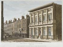 The London Commercial Sale Rooms and Mincing Lane, City of London, 1813-George Shepherd-Giclee Print