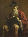 An Ashkenazi Rabbi of Jerusalem-George Sherwood Hunter-Stretched Canvas