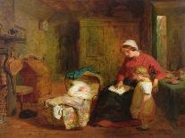 Playing With Baby, 1863-George Smith-Giclee Print